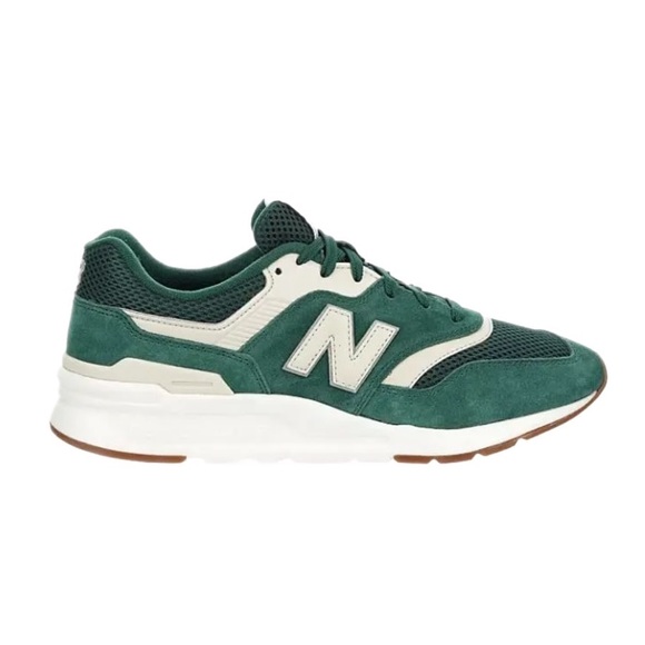 •SOLD• New Balance 997H CORDURA Forest Green/White Men’s Suede Athletic Shoes - Picture 2 of 5